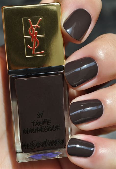 ysl nail taupe mauresque|ysl la laque nail varnish.